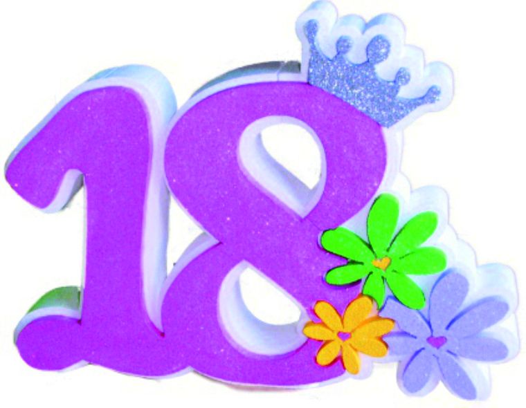 Fascia per il 26° compleanno con corona da principessa e regina tiara con strass per torta topper per torta numero 26 palloncini a elio palloncino in lattice viola decorazione per 26 anni decorazione